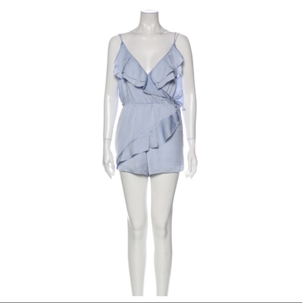 SAYLOR V-Neck Ruffled Romper Size M - Picture 4 of 14